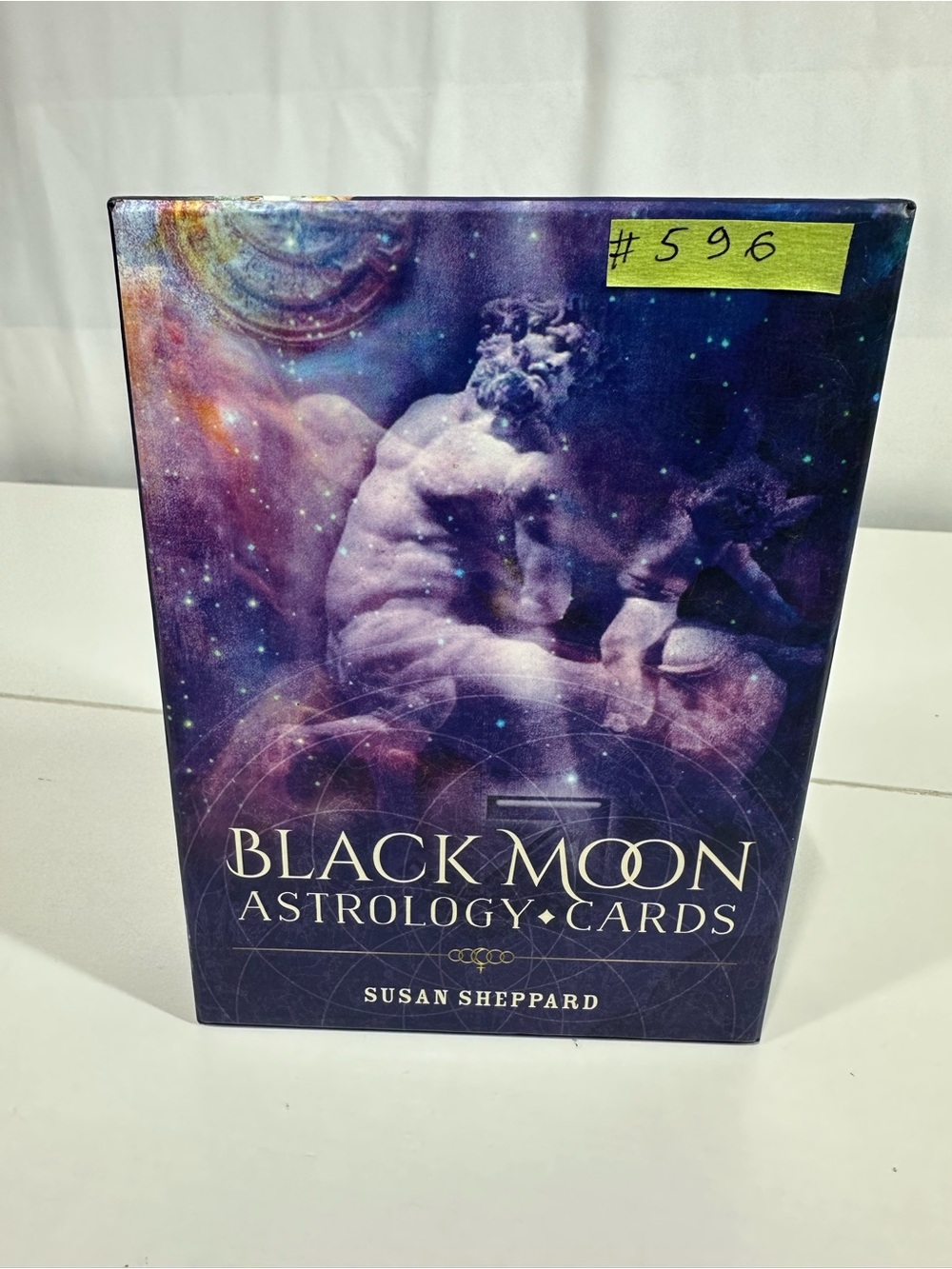 #596 Black Moon Astrology Cards. 52 Cards & Guide Book. COMPLETE
